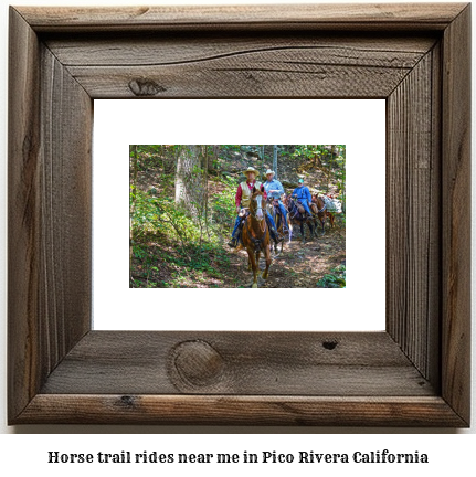 horse trail rides near me in Pico Rivera, California